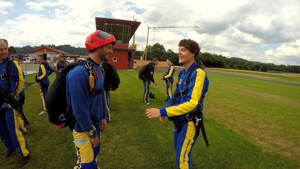 Fallschirmsprung, Tandemsprung, Skydive Nuggets, Leutkirch