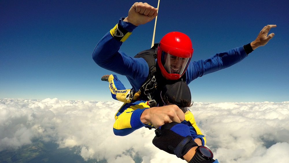Fallschirmsprung, Tandemsprung, Skydive Nuggets, Leutkirch